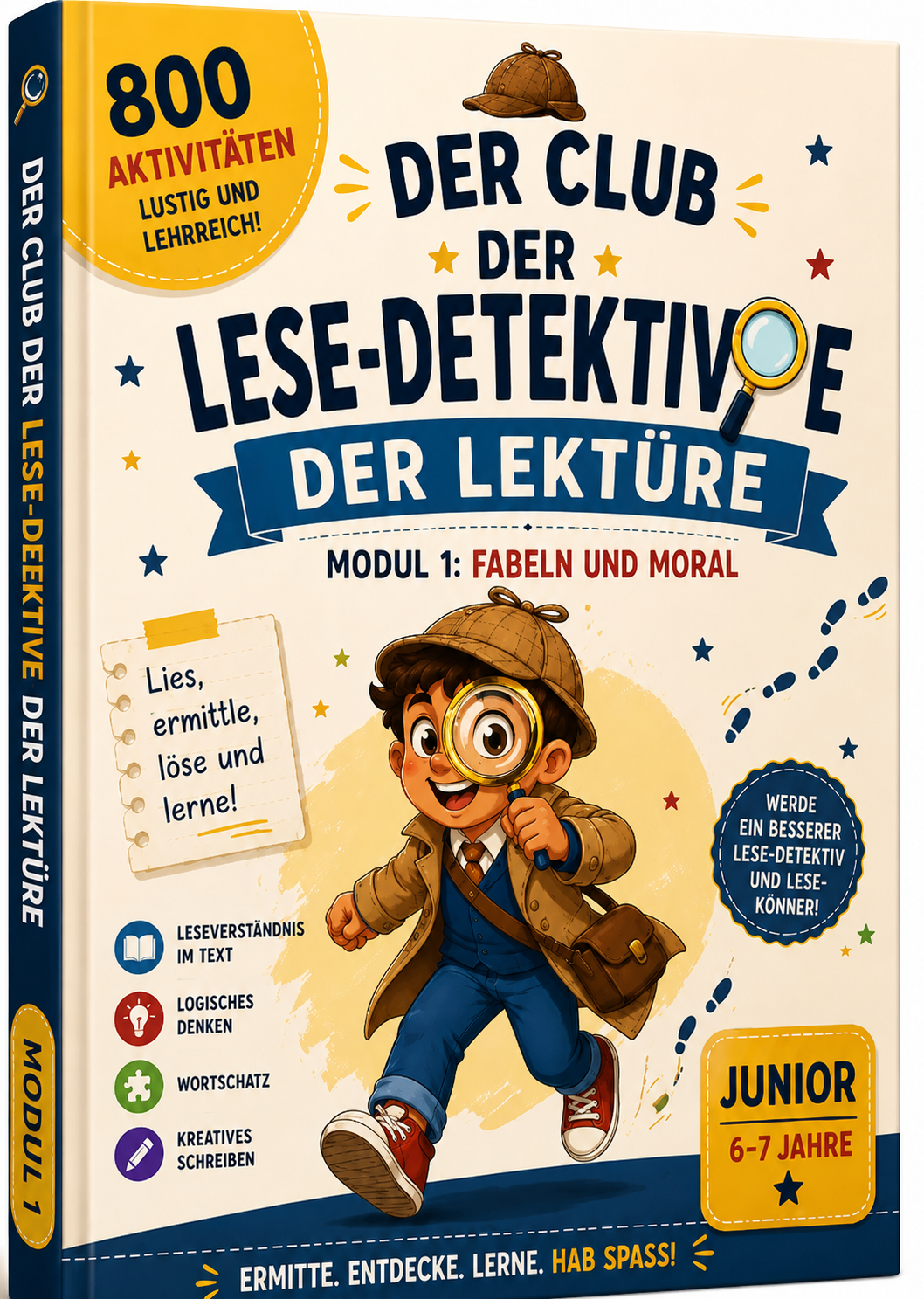 Der Club der Lese-Detektive: 800 Aktivitäten